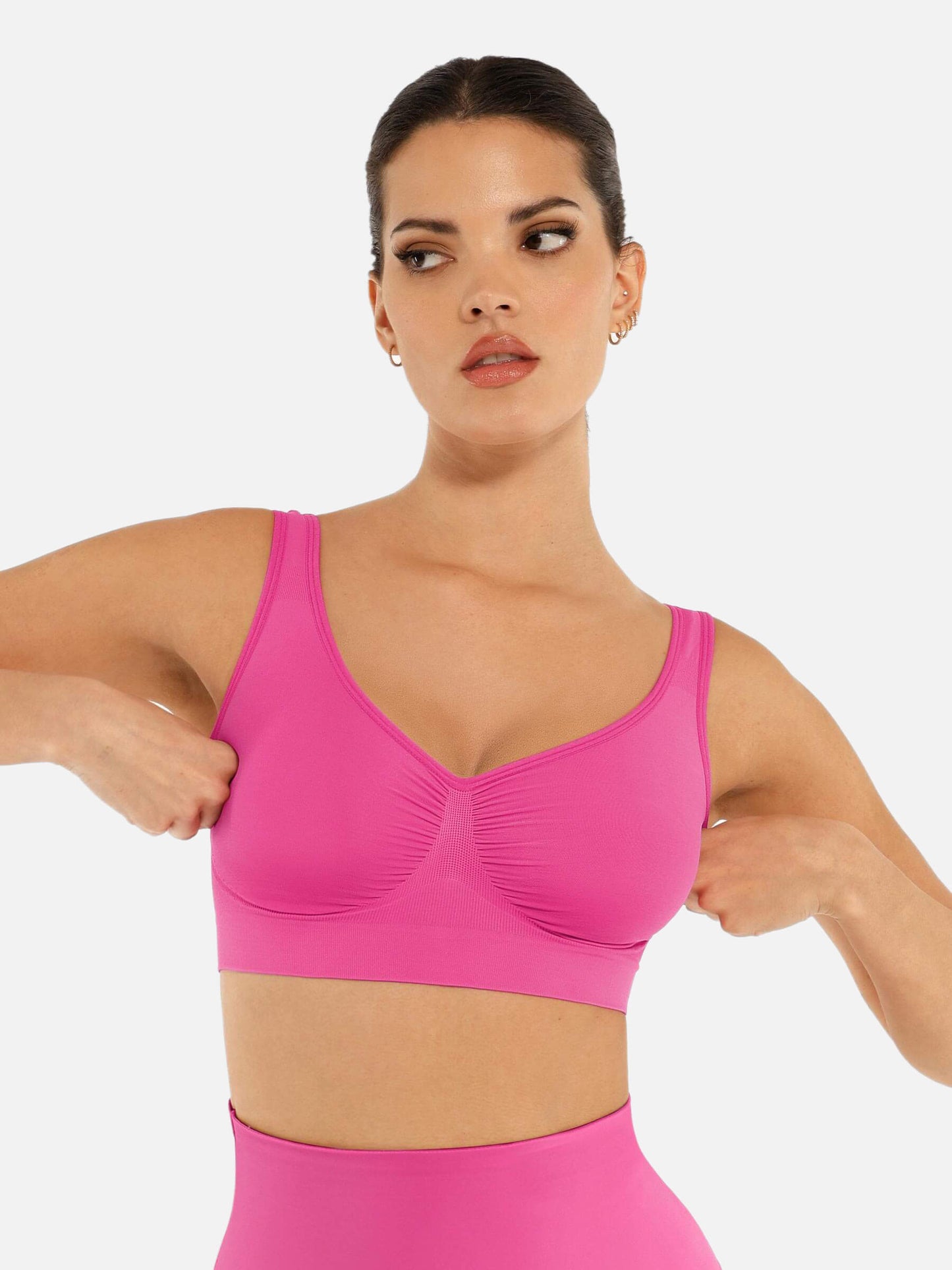 Shapetly.™ No Underwire Wide Straps Everyday Bra