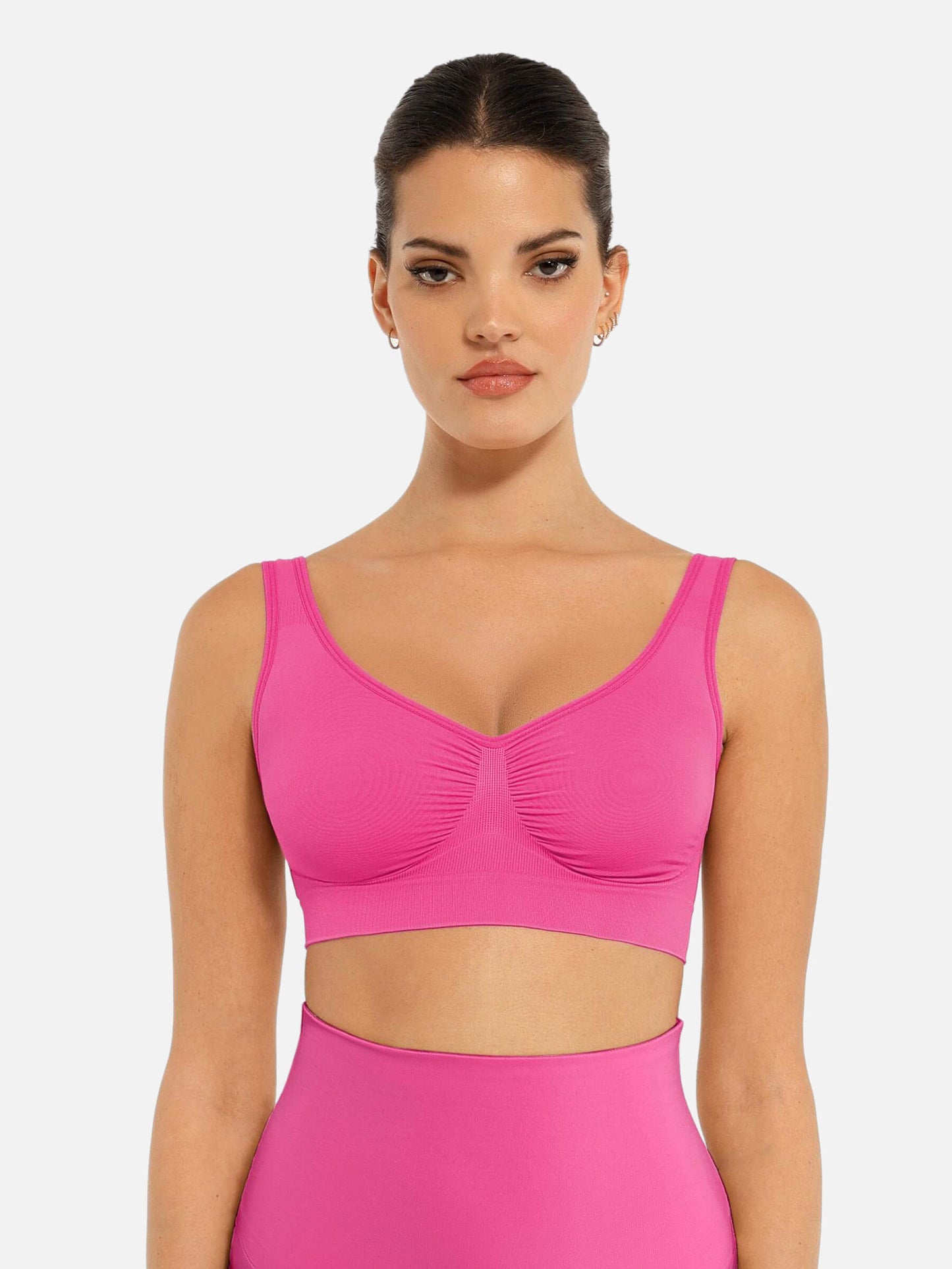 Shapetly.™ No Underwire Wide Straps Everyday Bra