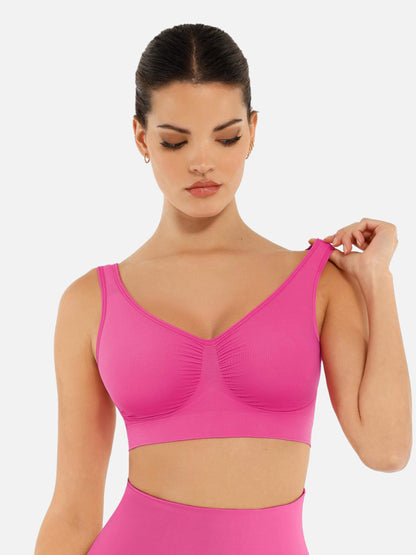 Shapetly.™ No Underwire Wide Straps Everyday Bra