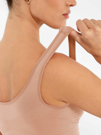 Shapetly.™ No Underwire Wide Straps Everyday Bra