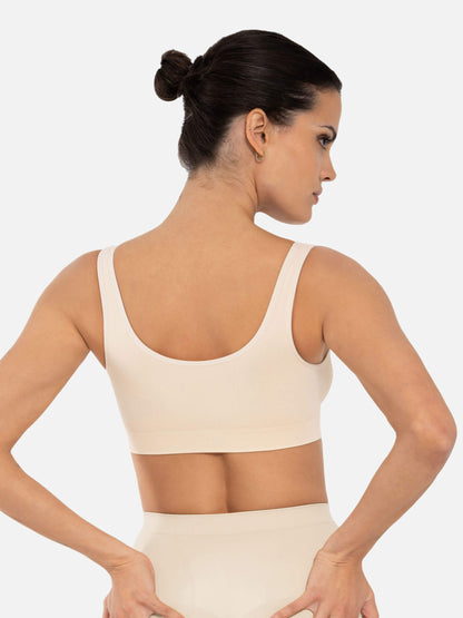 Shapetly.™ No Underwire Wide Straps Everyday Bra