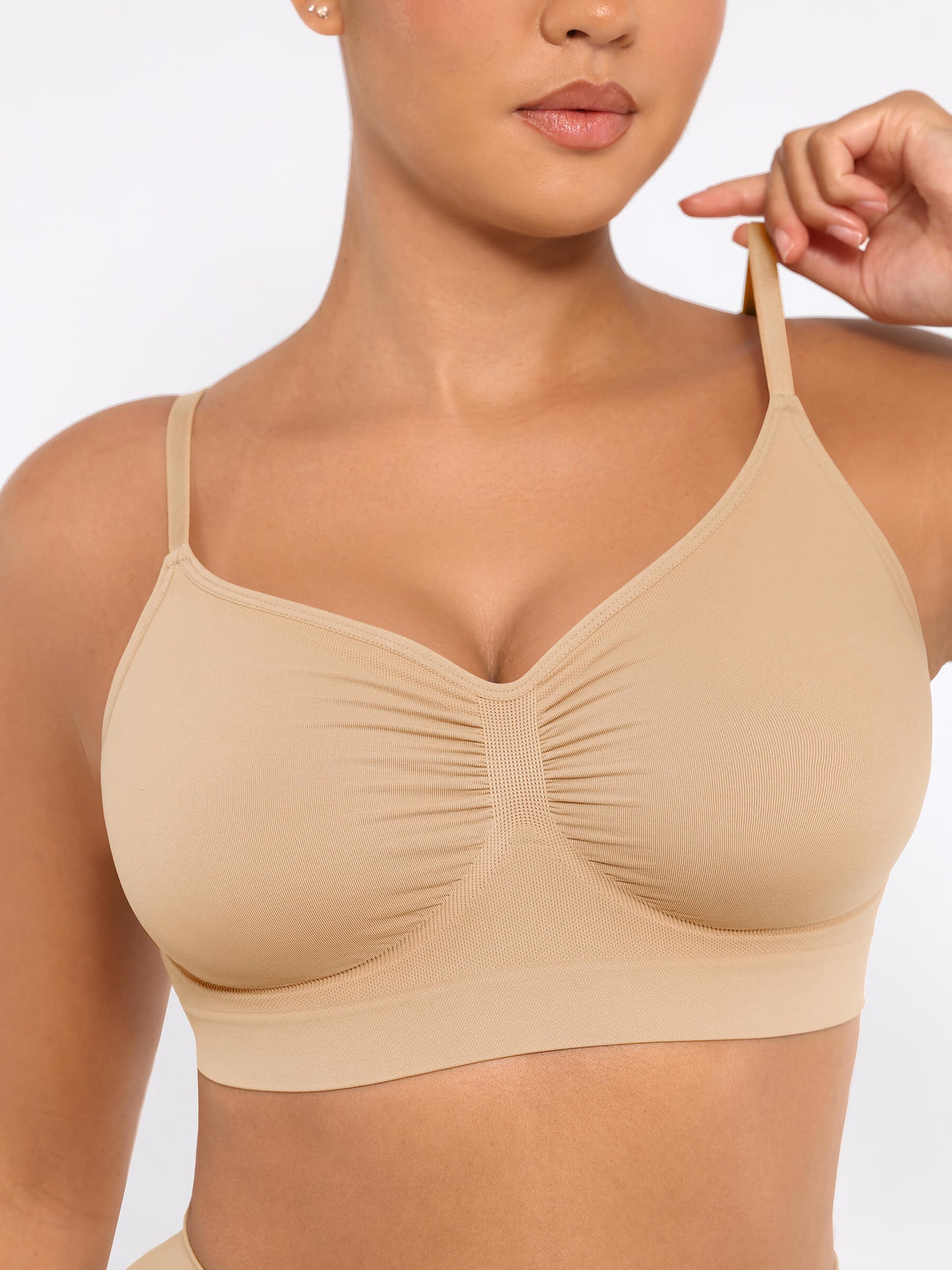 Shapetly.™ 3-Pack Smooth Seamless Wireless Bra Bundle