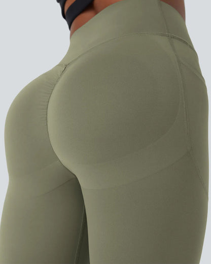 Shapetly.™ High Waisted Butt Lifting Tummy Control Side Pocket Shaping Training Leggings